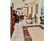 Inviting hallway showcasing tile flooring and unique decor at 1257 Drew St # 8, Clearwater, FL 33755