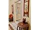 Unique decor including paintings, flower decor, and accent furniture at 1257 Drew St # 8, Clearwater, FL 33755