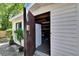 Interior of shed, offering additional storage space for tools or hobbies at 1655 Owen Dr, Clearwater, FL 33759