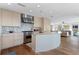 Bright kitchen with stainless appliances, light cabinets, and open layout at 2003 Gulf Way, St Pete Beach, FL 33706