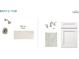 Details in bathroom include wall tile, brushed nickel shower head and cabinets at 32212 Mahogany Valley Dr, Wesley Chapel, FL 33543