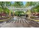 Community car wash area with covered pergola and cleaning equipment for resident convenience at 4207 S Dale Mabry Hwy # 3302, Tampa, FL 33611