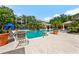 Resort-style pool area, complete with comfortable lounge chairs and shade for ultimate relaxation and enjoyment at 4207 S Dale Mabry Hwy # 3302, Tampa, FL 33611