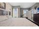 Spacious bedroom with neutral walls, carpet, and a ceiling fan at 5524 Yellowfin Ct, New Port Richey, FL 34652