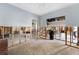 Bedroom featuring closet and doorway awaiting renovation at 636 Tarawitt Dr, Longboat Key, FL 34228