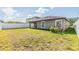 Fenced backyard features a patio and plenty of green space for outdoor activities and relaxation at 11922 Winterset Cove Dr, Riverview, FL 33579