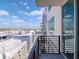A beautiful view from the balcony showing other buildings and the blue sky at 1208 E Kennedy Blvd # 1121, Tampa, FL 33602