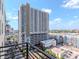Modern high-rise condo building boasts city views from private balconies and contemporary design at 1208 E Kennedy Blvd # 1121, Tampa, FL 33602