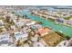 Waterfront neighborhood with canal access, private docks, and scenic coastal views at 12312 Lagoon Ln, Treasure Island, FL 33706