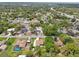 Bird's eye view displaying the property's positioning within the residential community at 2016 Alameda Dr, Spring Hill, FL 34609