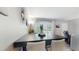 Dining area with a large table and comfortable seating at 2042 Australia W Way # 12, Clearwater, FL 33763