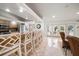 Open concept kitchen features raised bar seating, stainless appliances, and hardwood cabinets at 307 Oleander Rd, Belleair, FL 33756
