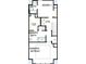 Floorplan of the top level of the home, including three bedrooms and three bathrooms at 3113 4Th N Ter, St Petersburg, FL 33713