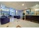 Open lobby with comfortable seating at 6 Belleview Blvd # 505, Belleair, FL 33756