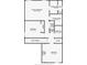Floor plan highlighting the layout of the home, including bedrooms and bathrooms at 7350 Lumber Port Dr, Ruskin, FL 33573