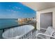 Enjoy the view from this sunny balcony, perfect for morning coffee or evening sunsets at 7700 Sun Island S Dr # 404, South Pasadena, FL 33707