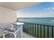 Relax on this waterfront balcony and enjoy beautiful water views at 7700 Sun Island S Dr # 404, South Pasadena, FL 33707