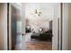 Living room with a comfortable couch, ceiling fan, and view of a television at 785 Bay Esplanade, Clearwater Beach, FL 33767