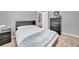 Bedroom with neutral carpet and gray walls at 15861 Starling Water Dr, Lithia, FL 33547
