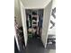 Spacious closet with adjustable shelving and ample storage space for clothes and accessories at 19113 Doves Landing Dr, Tampa, FL 33647