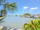 Scenic waterfront with lush landscaping and boat docks at 2960 59Th S St # 102, Gulfport, FL 33707