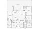 Detailed floor plan showcasing the layout of the home with labeled rooms and dimensions at 3829 Eagleflight Ln, Land O Lakes, FL 34639