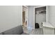 Hallway view with closet and sitting area at 412 E Columbus Dr, Tampa, FL 33602
