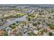 Expansive aerial view showcasing the waterfront community with access to canals and waterways at 6357 Spanish Main Dr, Apollo Beach, FL 33572