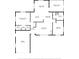 Detailed floor plan showcasing layout of the house, including living spaces, bedrooms, and bathrooms at 6831 Greenwich Ave, New Port Richey, FL 34653