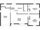 Layout illustrating a spacious home design and flow at 7338 Coventry Dr, Port Richey, FL 34668