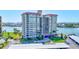 Stunning condominium building offers water views, ample parking, and a well-maintained entrance at 736 Island Way # 303, Clearwater Beach, FL 33767
