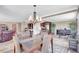 Open concept dining and living space at 736 Island Way # 303, Clearwater Beach, FL 33767
