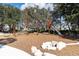 Fun playground area with climbing nets, slide and other structures for to enjoy in a Gathering-friendly environment at 12280 Lyon Pine Ln, Odessa, FL 33556