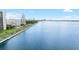 A scenic view of the water along Bayshore Blvd with buildings along the shore at 2314 S Clewis Ct # 106, Tampa, FL 33629