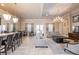 Elegant lounge area with modern furnishings, decorative lighting, and a welcoming atmosphere at 2855 Oriole Dr, Sarasota, FL 34243