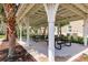 Covered picnic pavilion with multiple tables, perfect for outdoor dining and community gatherings at 2855 Oriole Dr, Sarasota, FL 34243