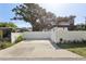 Spacious driveway and white privacy fence at 3131 W Fielder St, Tampa, FL 33611