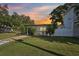 Well-manicured front yard with lush greenery and appealing curb appeal at 3131 W Fielder St, Tampa, FL 33611
