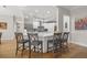 Kitchen counter area with seating, stainless steel appliances and white countertops at 4121 Highland Park Cir, Lutz, FL 33558