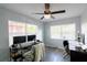 Bright office space with two large windows and ample workspace at 4610 Courtland St, Tampa, FL 33610