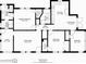 Detailed floor plan showcasing the layout of the home, including room dimensions and features at 5201 18Th S Ave, Gulfport, FL 33707
