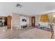 Spacious living room showcasing modern flooring, and a welcoming atmosphere, ideal for Gathering gatherings at 3748 Redwood Dr, Holiday, FL 34691