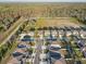 Scenic aerial view displays the property's location in relation to the neighborhood at 11422 Calusa Trails Way, Riverview, FL 33569