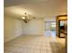 Spacious dining area adjacent to the kitchen, offering seamless flow and ample natural light at 12054 145Th St, Largo, FL 33774