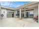 Covered and screened in patio with lots of room for entertaining guests at 13403 Bolton Ct, Spring Hill, FL 34609