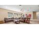 Large game room featuring a pool table and comfortable sofas at 1804 Bella Casa Ct, Tampa, FL 33618