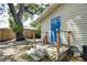 Backyard patio and back door with small deck at 1920 30Th E Ave, Bradenton, FL 34208