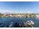 Waterfront property with multiple docks offering direct access to the Gulf of Mexico at 223 Island Way # 5E, Clearwater Beach, FL 33767
