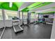 Well-equipped fitness center with modern exercise machines and ample workout space at 223 Island Way # 5E, Clearwater Beach, FL 33767