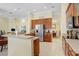 Spacious kitchen featuring stainless steel appliances and ample countertop space at 2605 Durant Trails Blvd, Dover, FL 33527